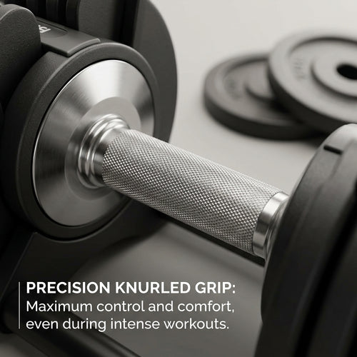 One Dumbbell, Endless Possibilities | Adjustable 5-52 lbs Dumbbell Set